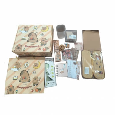 Фото: Набор Канцелярии Capybara, 13 предметов-1 Набор Канцелярии Capybara, 13 предметов-1