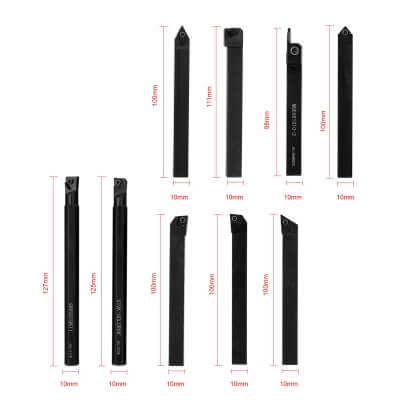 Фото: Набор токарных резцов Kougu 9 шт-4 Набор токарных резцов Kougu 9 шт-4