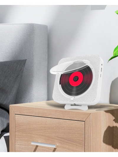 Фото: CD плеер портативный, музыкальный проигрыватель, белый-6 CD плеер портативный, музыкальный проигрыватель, белый-6