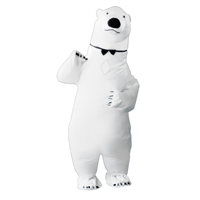 Фото: Надувной карнавальный костюм Белый медведь FZ1593-1 Надувной карнавальный костюм Белый медведь FZ1593-1