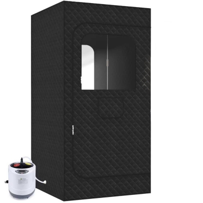 Фото: Портативная паровая сауна PureSteam, 90х90х180 см с парогенератором 4 л-2 Портативная паровая сауна PureSteam, 90х90х180 см с парогенератором 4 л-2