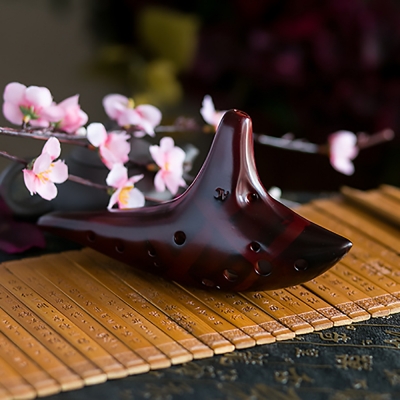 Фото: Окарина керамическая флейта Альто C brown-3 Окарина керамическая флейта Альто C brown-3